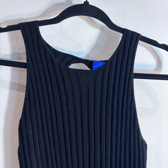 KIT and ACE Sz L Cyprus Market 100% Merino Wool Ribbed Back Keyhole Long Dress - Picture 3 of 13